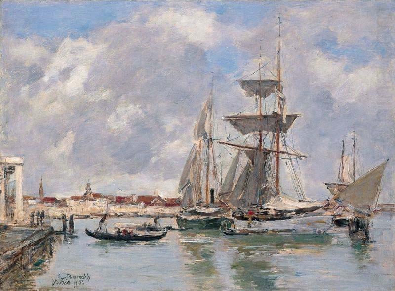 Venice, The Grand Canal, Eugene Boudin